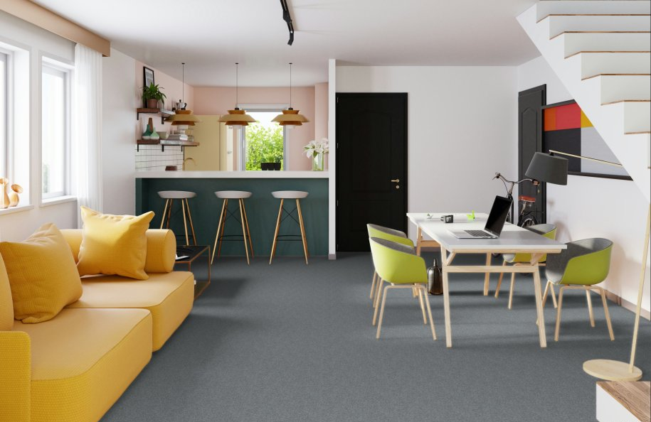 Ash Gray Carpet for Living Room