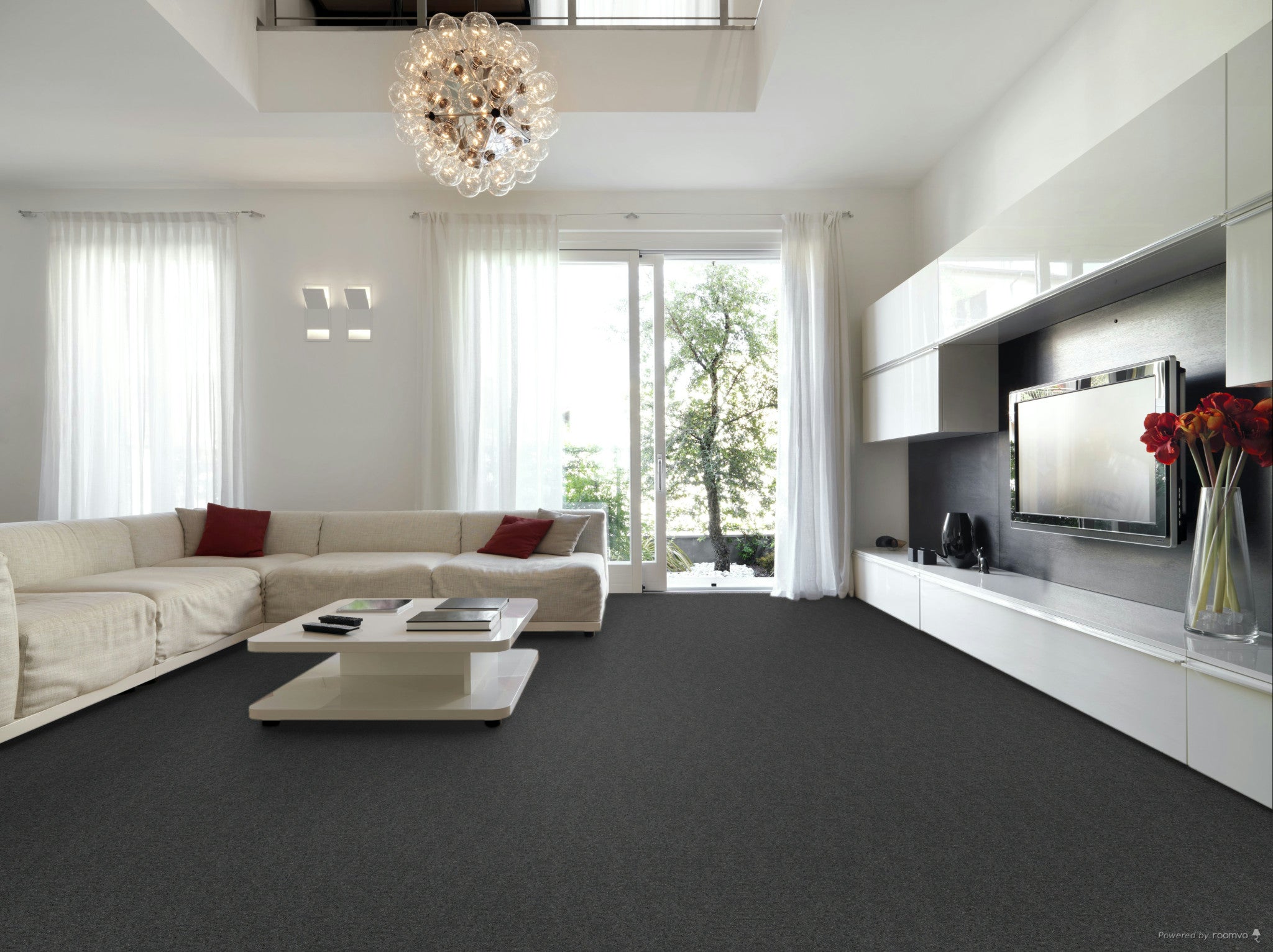 Bournewool Twist Wool Carpet Granite product-2