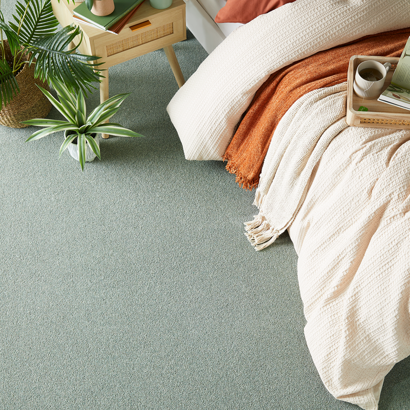 Bournewool Twist Wool Carpet Moss