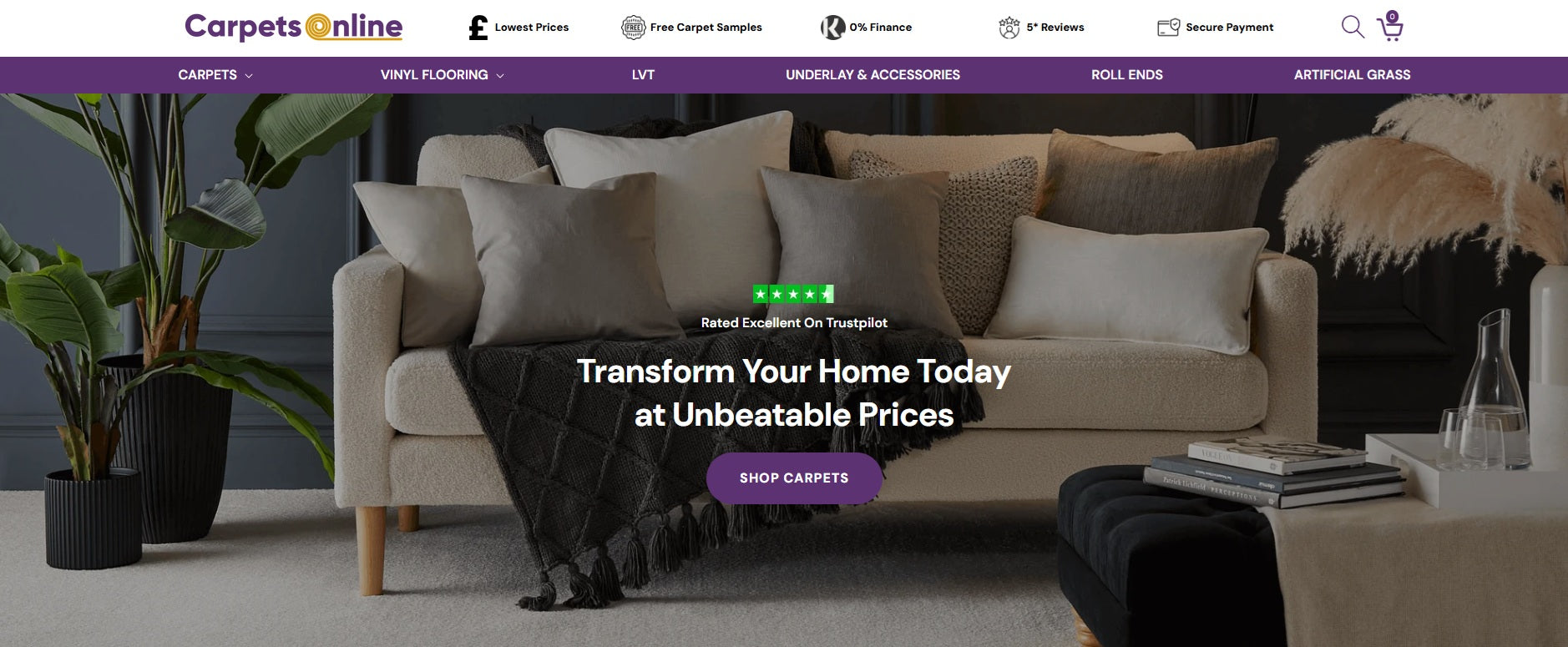 Carpets Online screenshot