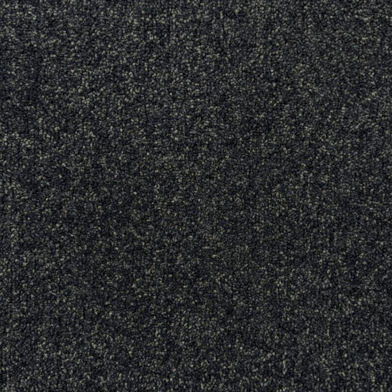 Grand Deluxe Ash Twist Pile Black Grey Carpet