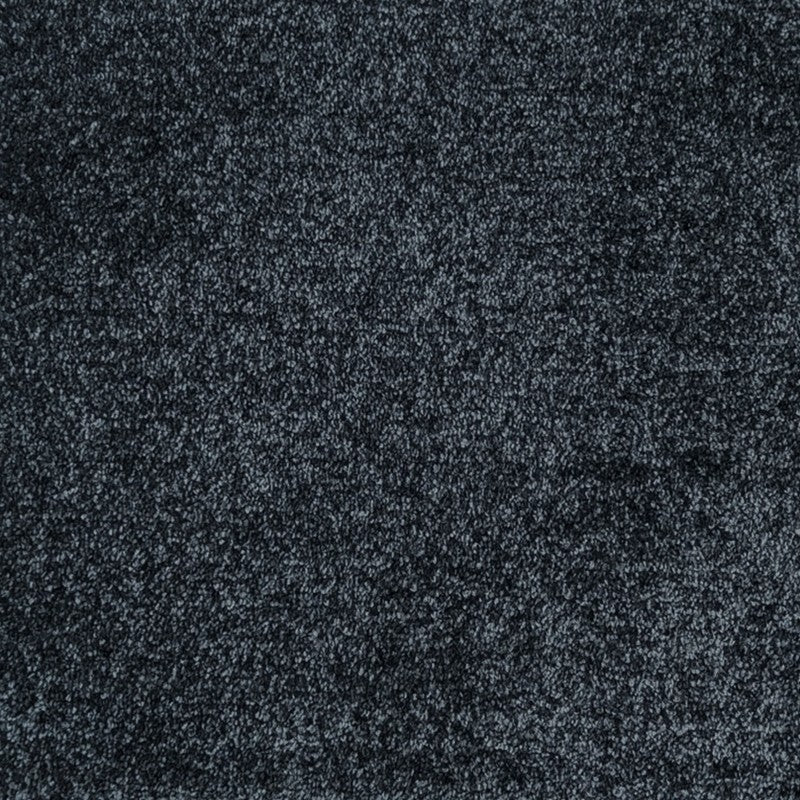 Grand Deluxe Twist Pile Char Black Soft Carpet