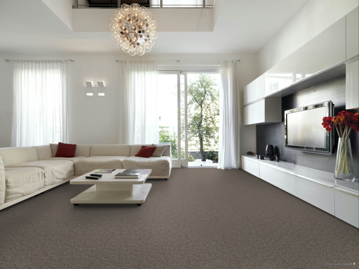 Hobnail Walnut Carpet Flooring