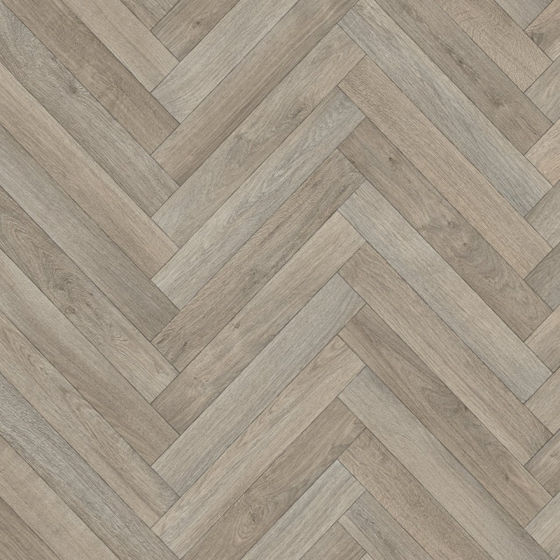 Luxor Herringbone Lino Vinyl Flooring Alaska 92