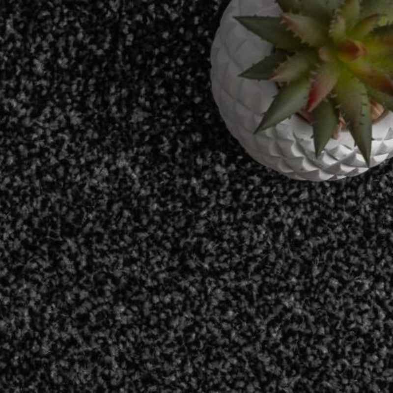 Luxury Anthracite Saxony Carpet
