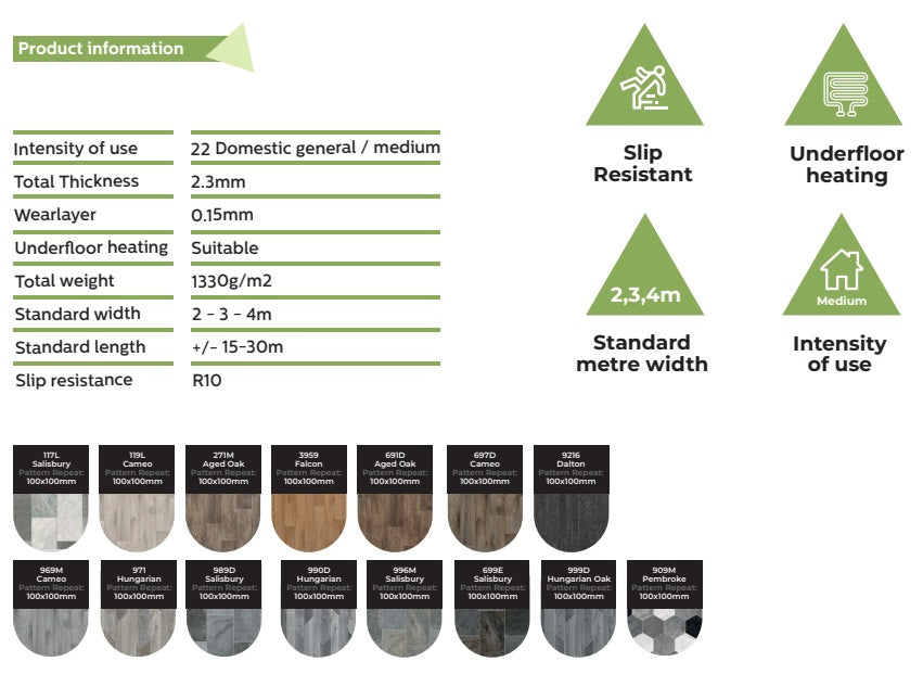 Novic Cameo Lino Vinyl Flooring product-2