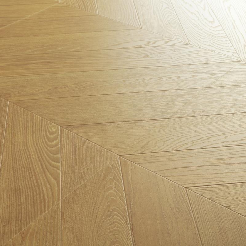 Quickstep Impressive Laminate Flooring Pattern Chevron Oak Natural product-2