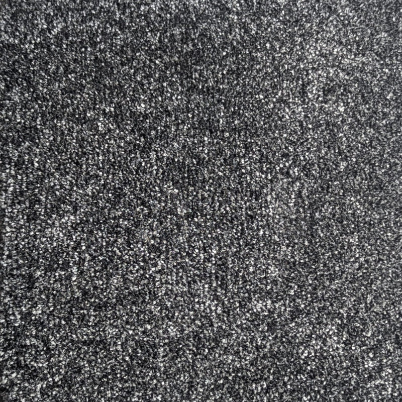 Richmond Saxony Silver Black Thick Carpet