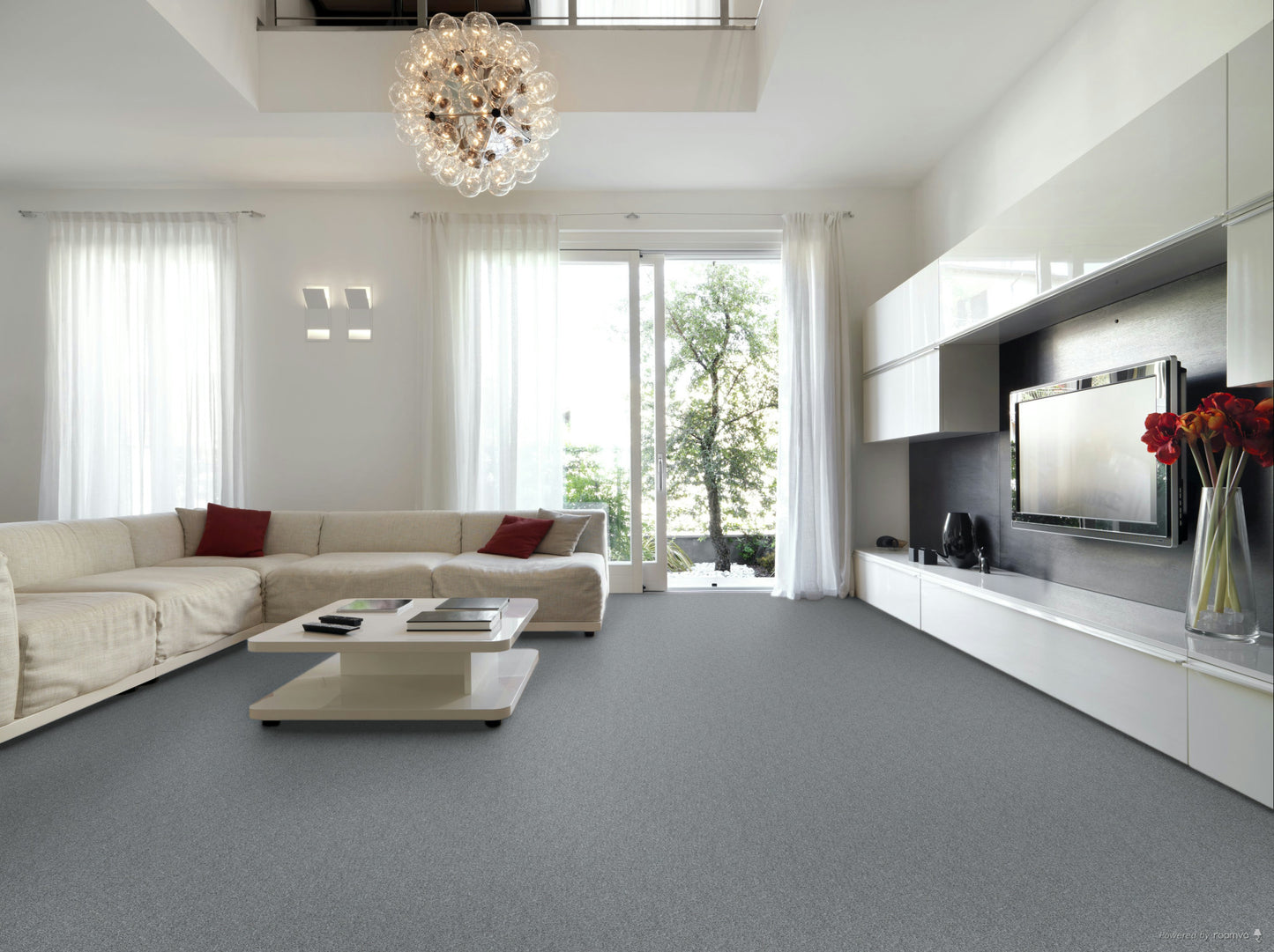 Seaford Light Grey Carpet Flooring