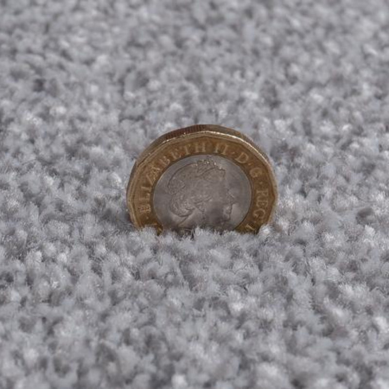 Kingston Saxony White Carpet
