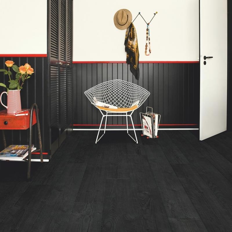 Quickstep ULTRA Laminate Flooring Burned Planks product-3