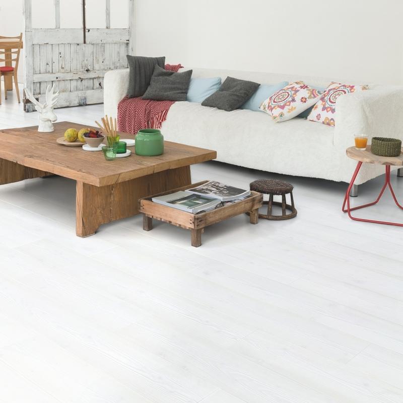 Quickstep ULTRA Laminate Flooring White Planks product-3