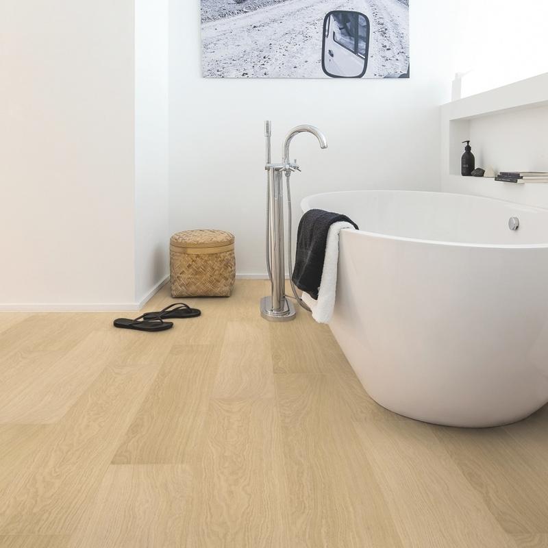 Quickstep ULTRA Laminate Flooring White Varnished Oak product-3