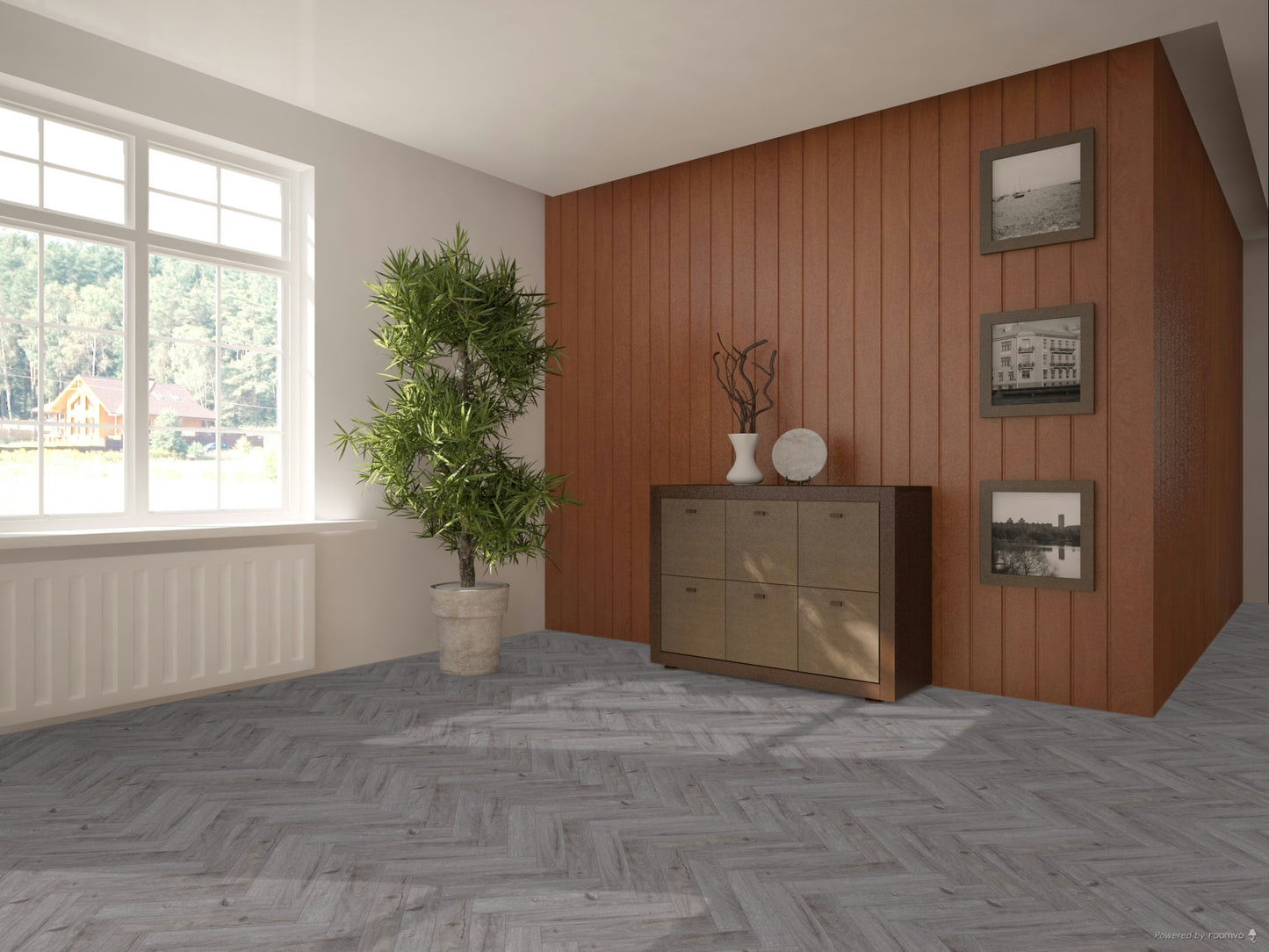 Sepla Alder Herringbone Vinyl Flooring