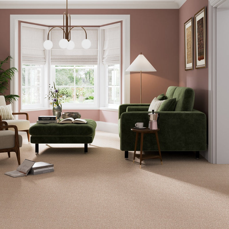 Sheringham Eggshell Berber Loop Pile Wool Carpet Sheringham Eggshell Berber Loop Pile Wool Carpet