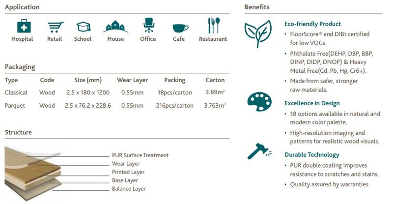 luxury vinyl flooring collection