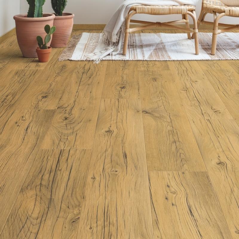 Quickstep Capture Laminate Flooring Cracked Oak Natural product-3