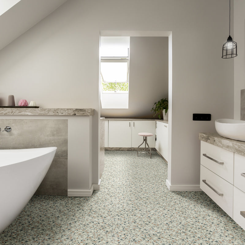 Slip Resistant R10+ Rated Vinyl Flooring