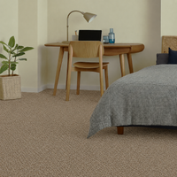Scotcha Berber Hazel Brown Wool Twist Carpet