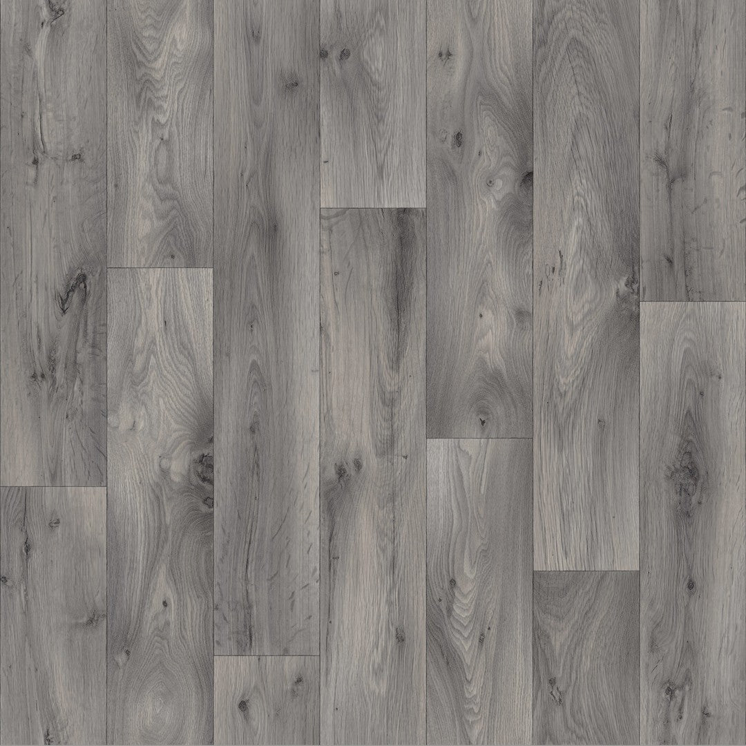 Adorius Grey Wood Effect Anti Slip Rated Vinyl Flooring
