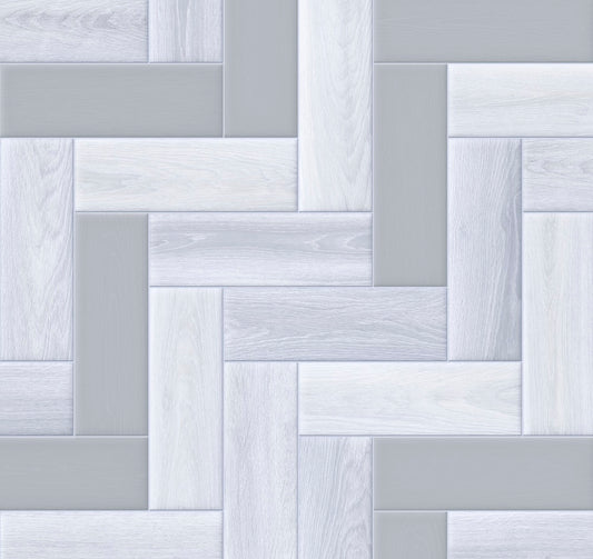 Adorius  White Grey Tile 090L R11 Anti-Slip Lino Flooring