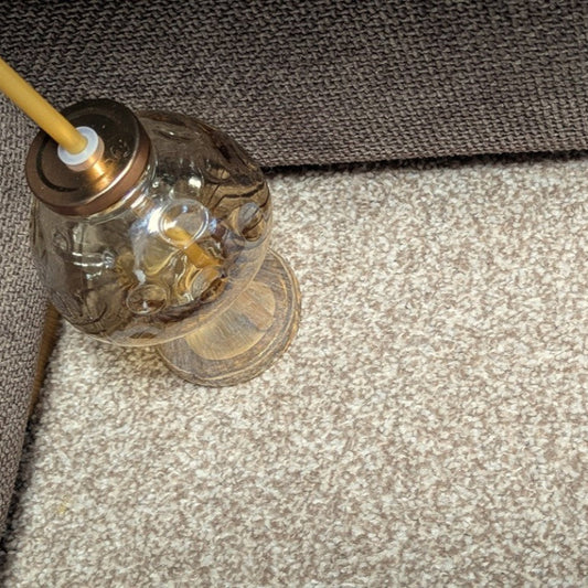 Autumn Light Brown Twist Pile Carpet