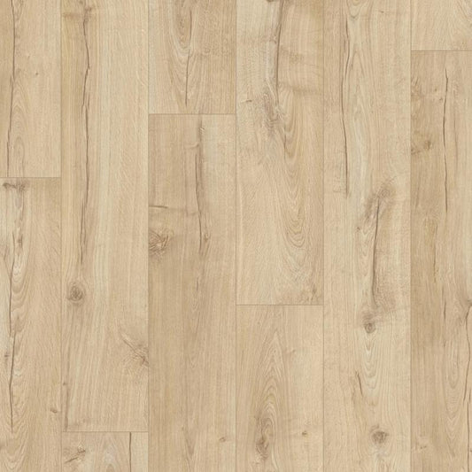 Beige Oak Laminate Wood Planks