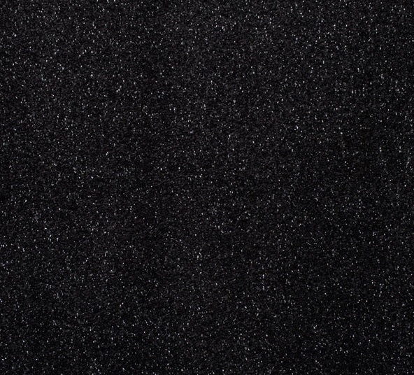 Cinemax Thick Black Glitter Carpet
