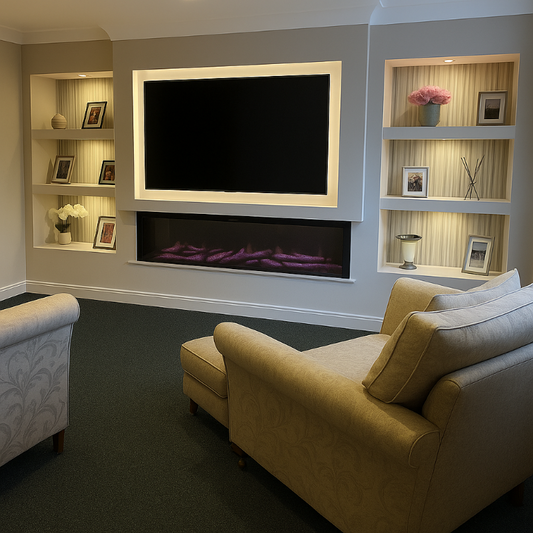 Thick Black Glitter Carpet