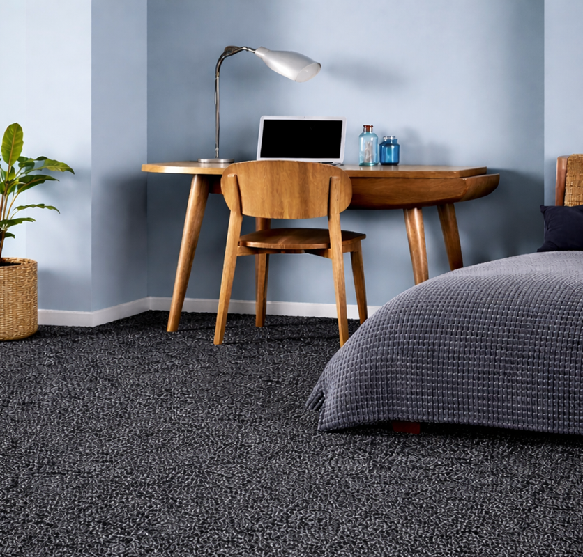 Luxury Granite 2 Tone Grey Black Carpet