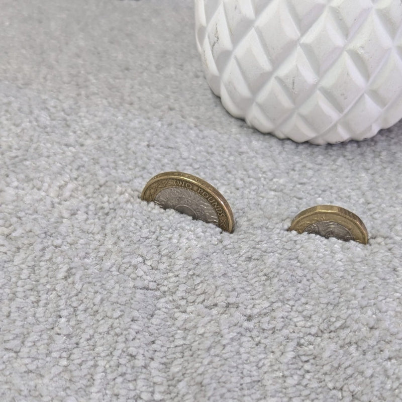 Dreams 12 Frost 20mm Thick Grey Carpet