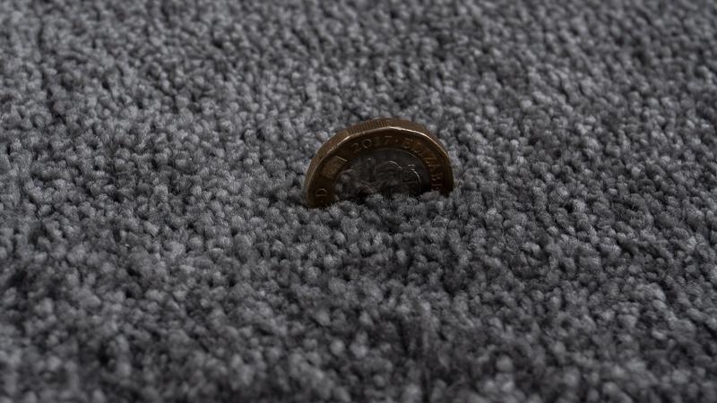 Elegant Rich Decadence Grey Carpet