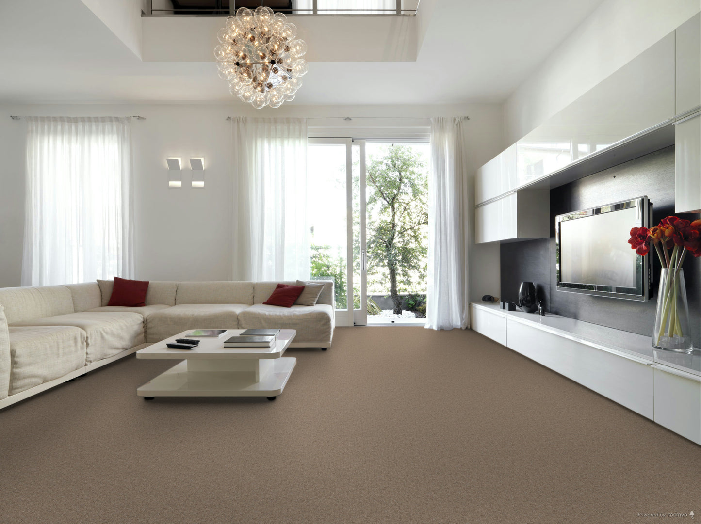 Bournewool Twist Wool Carpet Almond
