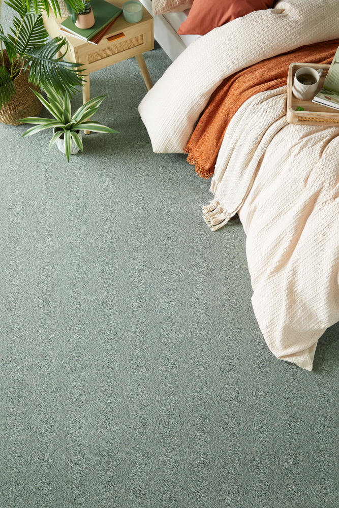 Bournewool Twist Wool Carpet Moss