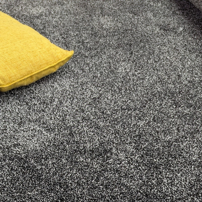 SCS Supreme Gunmetal Thick Black Grey Carpet