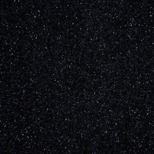 Glitz Sparkle Black Glitter Carpet