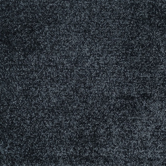 Grand Deluxe Twist Pile Char Black Soft Carpet