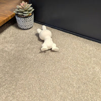 Grand Deluxe Twist Pile Light Oatmeal Luxury Carpet