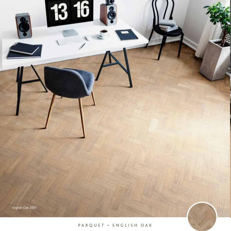 HP Parquet English Oak