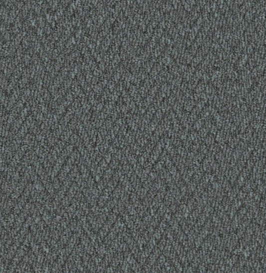 Havana Firefly Herringbone Carpet - Charcoal Ash 24