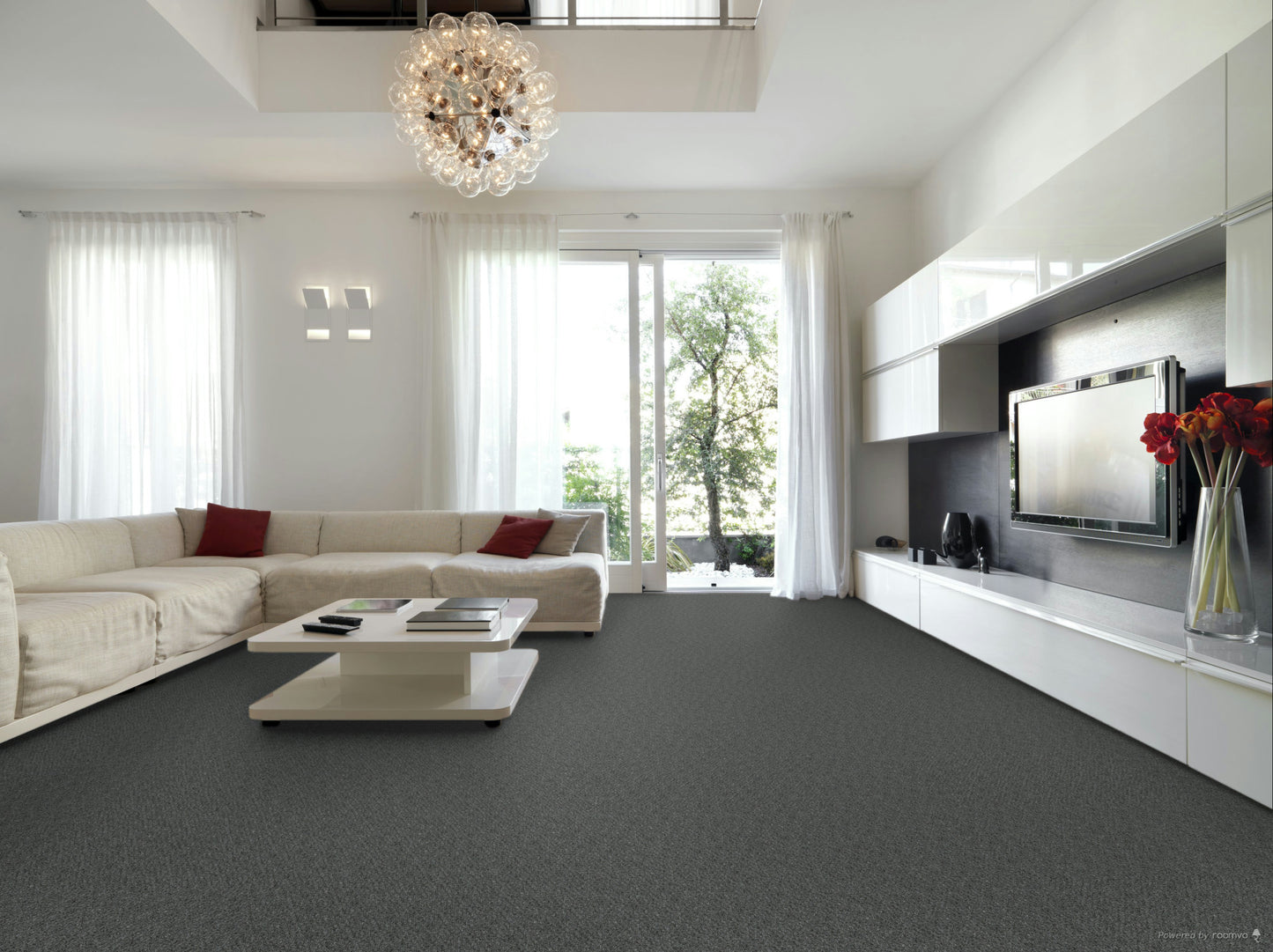 Hobnail Loop Stone Carpet Flooring