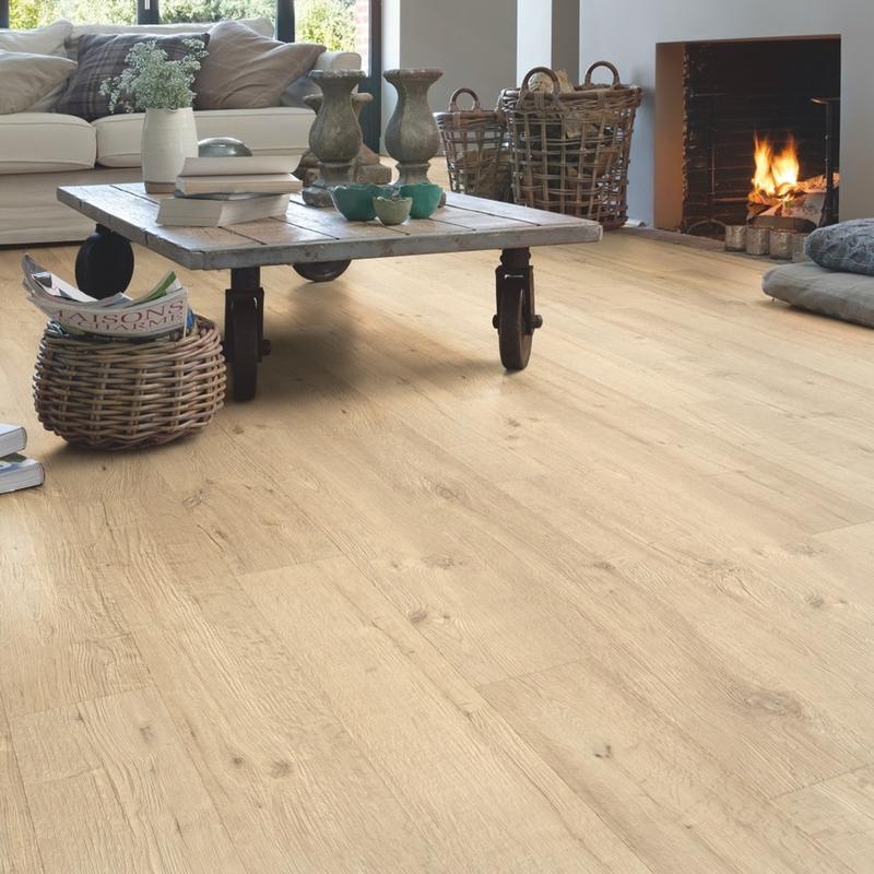 Quickstep Impressive Sandblast Oak Natural