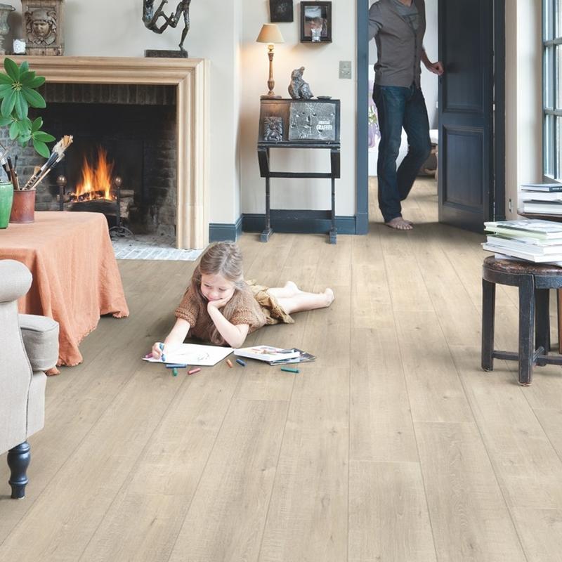 Quickstep Impressive Saw Cut Oak Beige