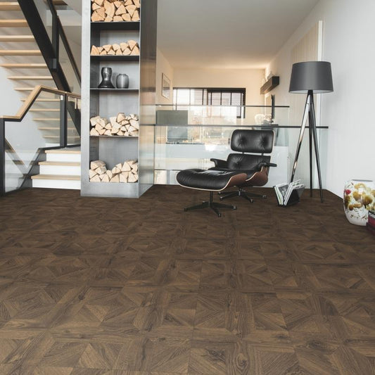 Quickstep Impressive Pattern Oak Dark Brown