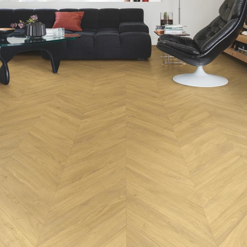 Quickstep Impressive Pattern Chevron Oak Natural