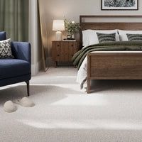 Kenvy Silver White Luxury Soft Carpet