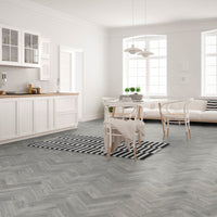 Kuna Mayfair 109M Herringbone Lino Vinyl Flooring