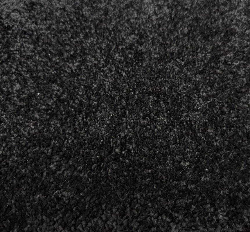 Black Gray Thick Carpet