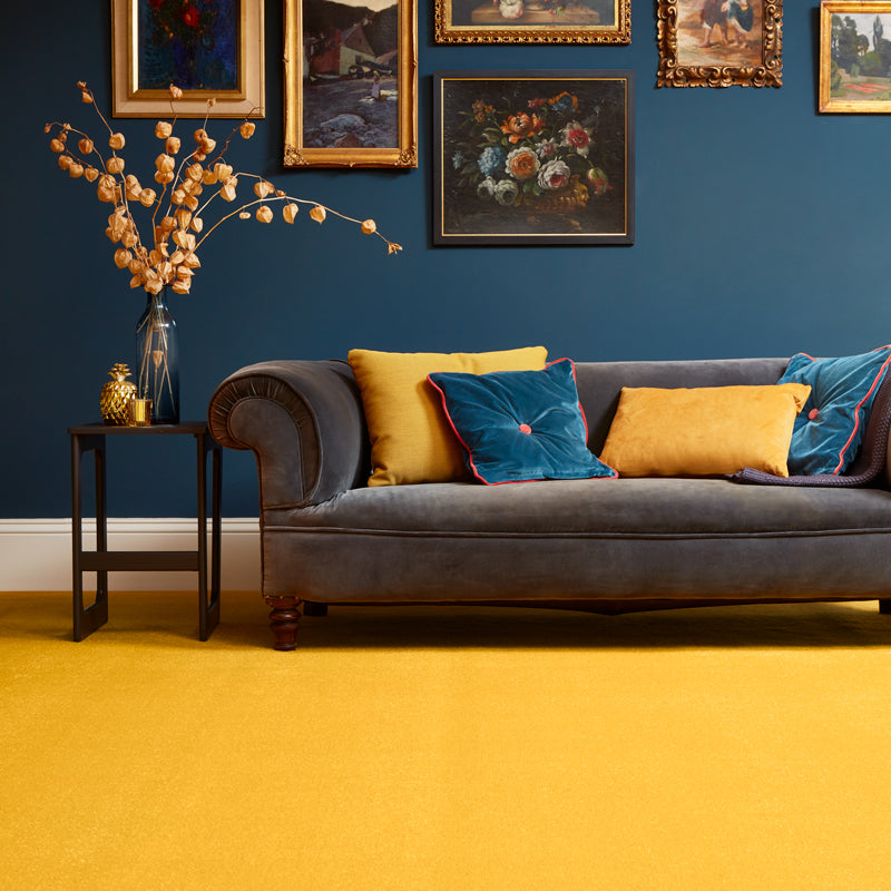 Lifestyle Floors Firework Fizz Yellow Carpet