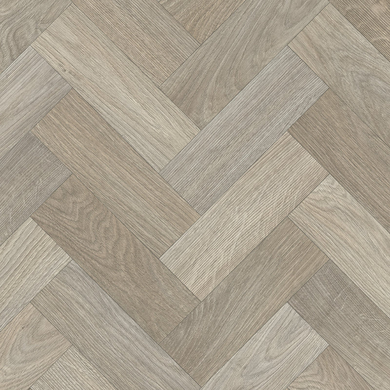 Luxor Herringbone Lino Vinyl Flooring - Sintra 83